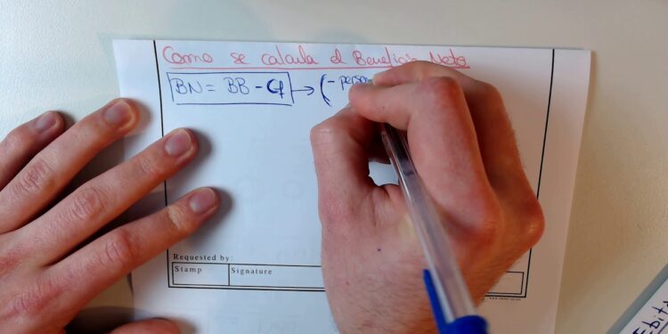 Cómo calcular el beneficio bruto