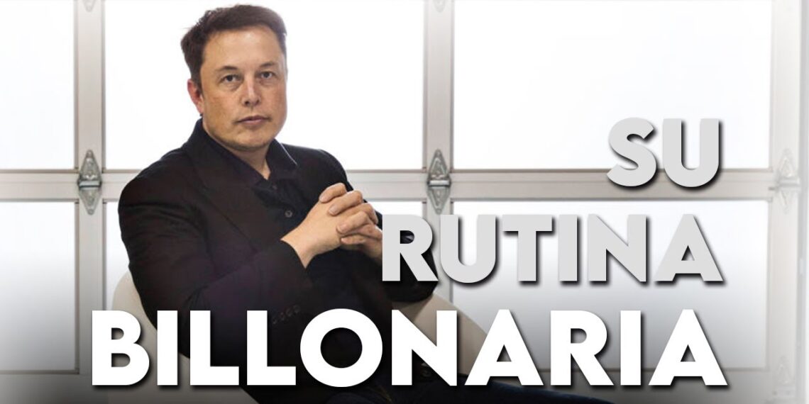 La rutina matutina que hace Elon Musk para multiplicar resultados