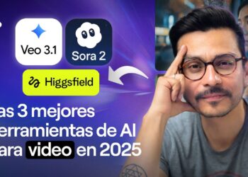 Las 3 mejores herramientas de AI para video en 2025
